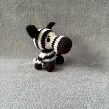 Zebedee the Zebra CE Tested Crochet Soft Toy