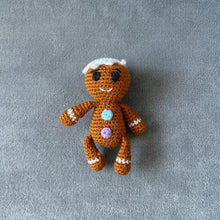 Mr Gingerbread - the crochet cuddly toy!