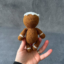 Mr Gingerbread - the crochet cuddly toy!