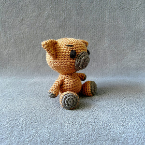 William the Wombat: crochet wombat cuddly toy!