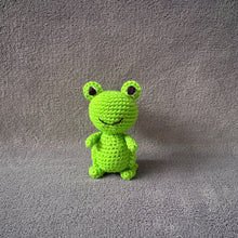 Finn the Frog - Handmade Crochet Frog Plush Toy