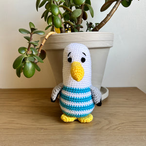 Steven Seagull Crochet Soft Toy