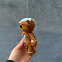 Mr Gingerbread - the crochet cuddly toy!