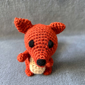 Scottie the Squirrel Crochet Soft Toy