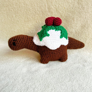 Pudding the Christmas Pudding Dinosaur Toy