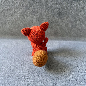 Scottie the Squirrel Crochet Soft Toy