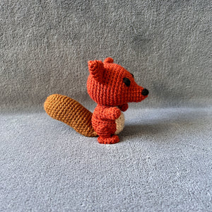 Scottie the Squirrel Crochet Soft Toy