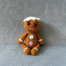 Mr Gingerbread - the crochet cuddly toy!