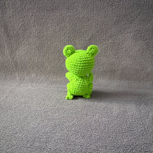 Finn the Frog - Handmade Crochet Frog Plush Toy