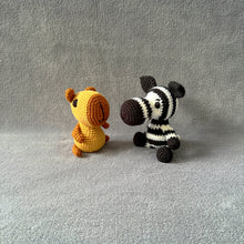 Zebedee the Zebra CE Tested Crochet Soft Toy