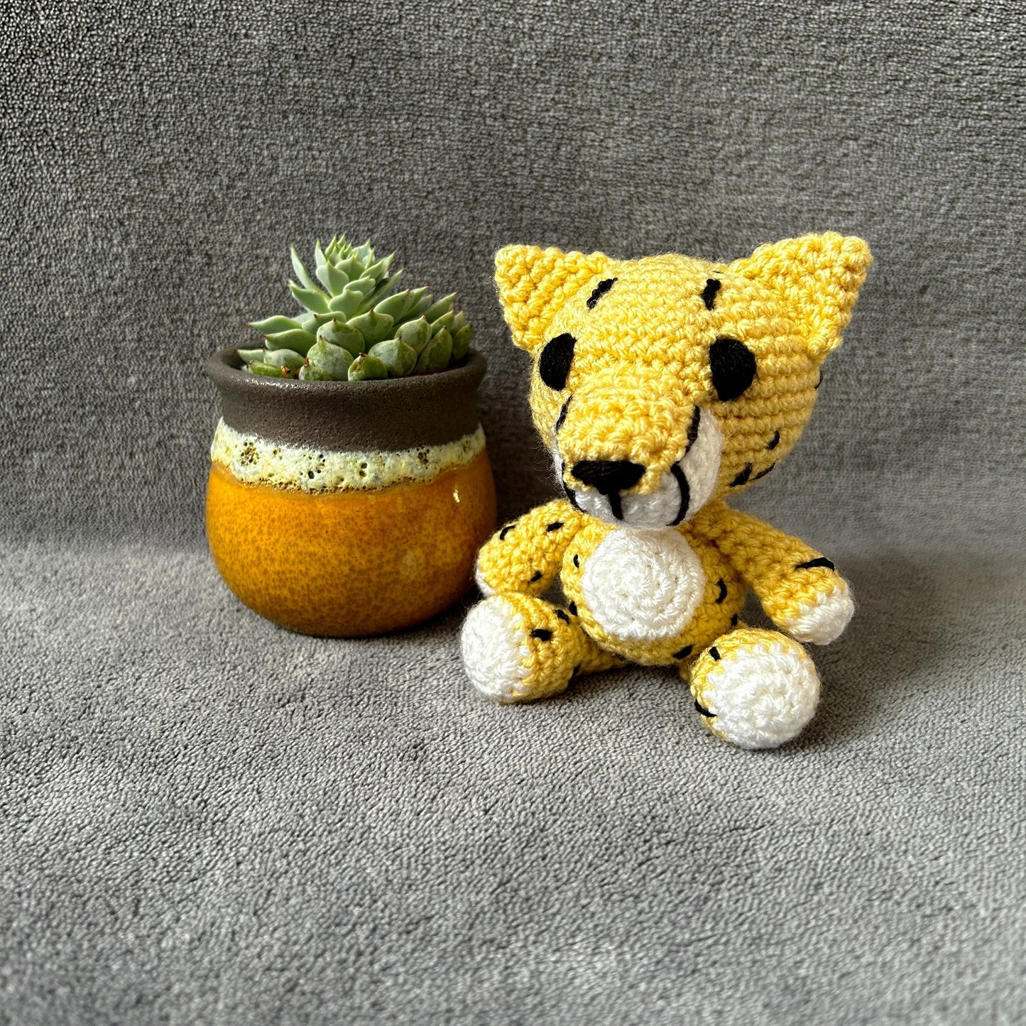 Chase the Cheetah Crochet Soft Toy