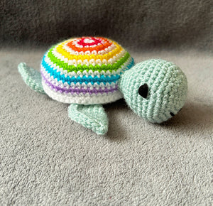 Rae the Rainbow Turtle Soft Toy